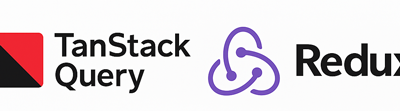 TanStack and Redux logos