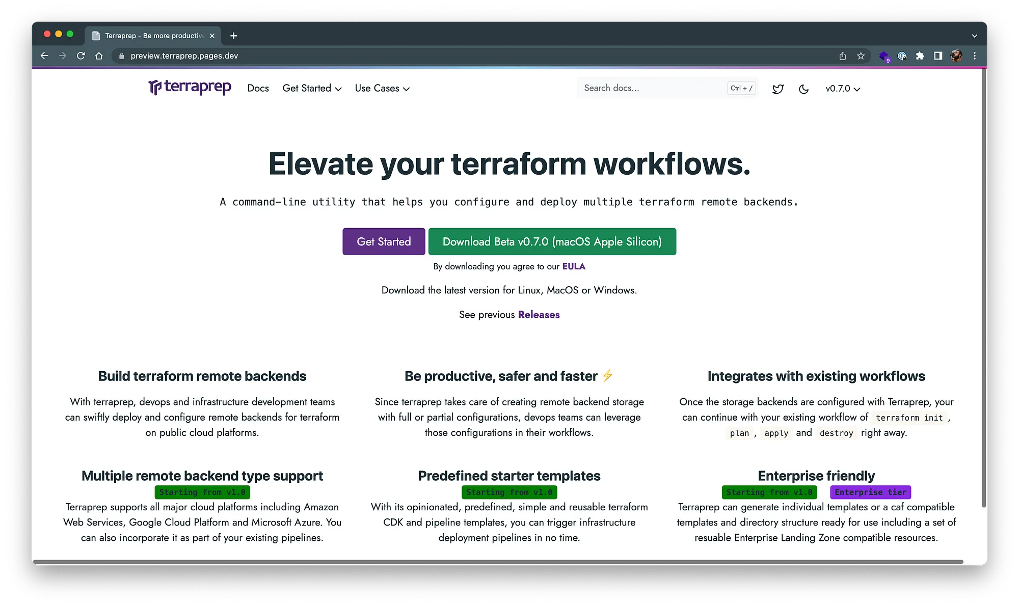 Introducing Terraprep